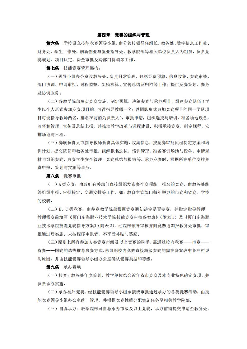 东海职院〔2024〕82号 关于印发《厦门东海职业技术学院职业技能竞赛管理规定》的通知_02.jpg
